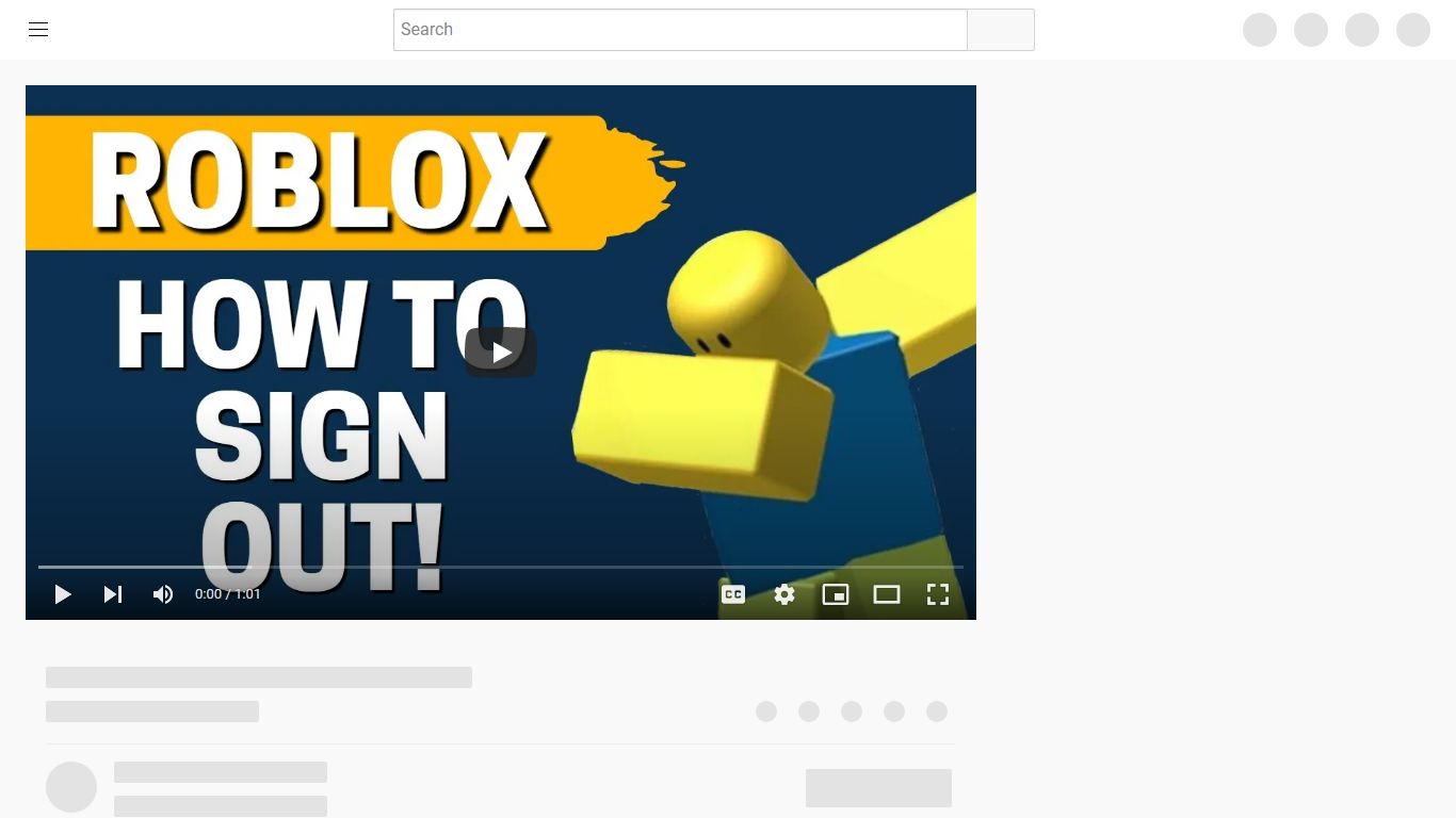 How To Sign Out Of Roblox On PC - YouTube